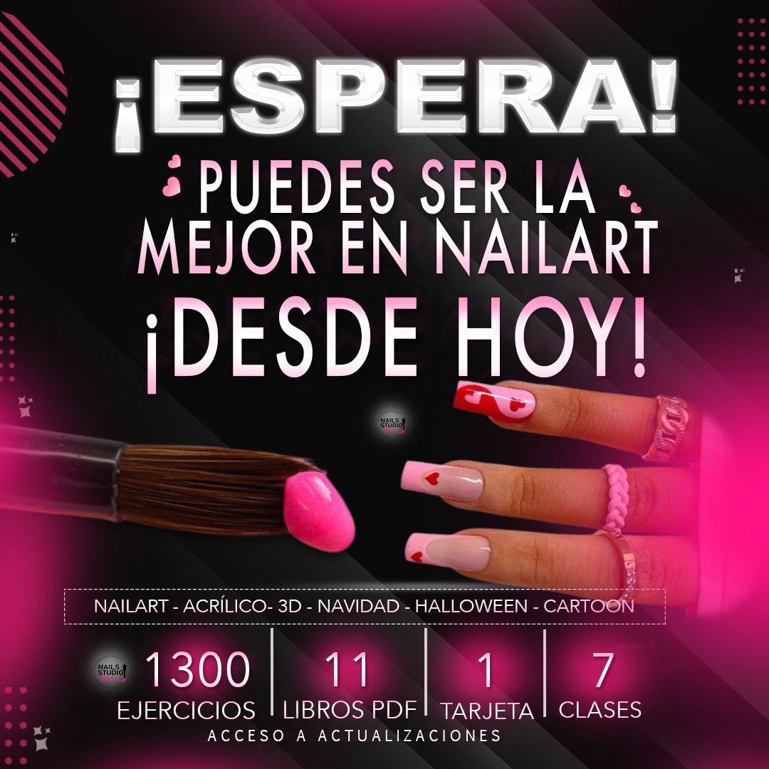 Planillas profesionales de practica para uñas